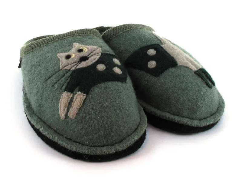 Ultra-Light Comfort Shoes HAFLINGER Women's Slippers | Flair Cucho, Kiwi