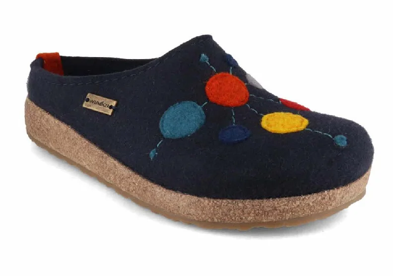 Durable Outdoor Sneakers HAFLINGER Women Clogs 'Grizzly Faible', marine