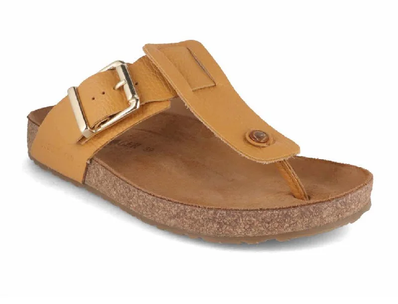 Quick-Dry Walking Shoes HAFLINGER Women Sandals 'Cora', golden