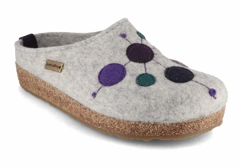 Lightweight Outdoor Sneakers HAFLINGER Women Clogs 'Grizzly Faible', stone gray