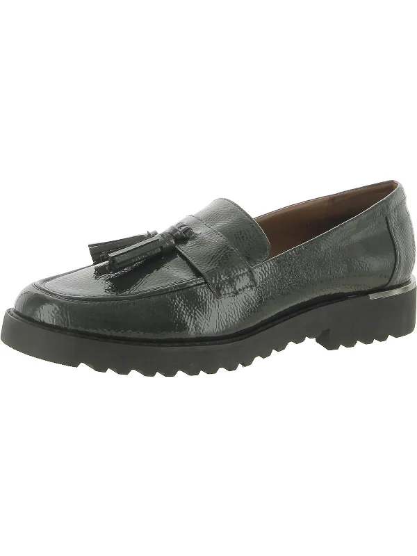 Stylish Anti-Slip Sneakers Carolynn Womens Patent Dressy Loafers