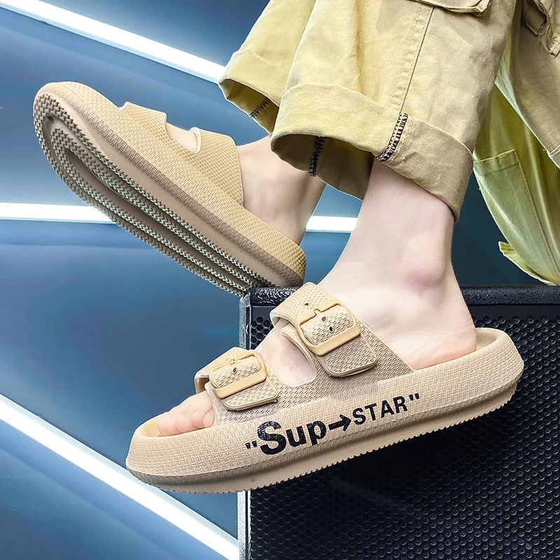 Sporty Everyday Sneakers Wholesale EVA Summer Non-slip Soft Bottom Slippers