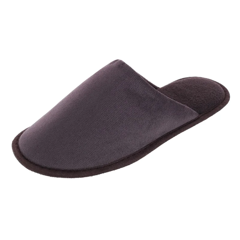 Breathable Athletic Shoes Men's Classic Corduroy Scuff Slipper