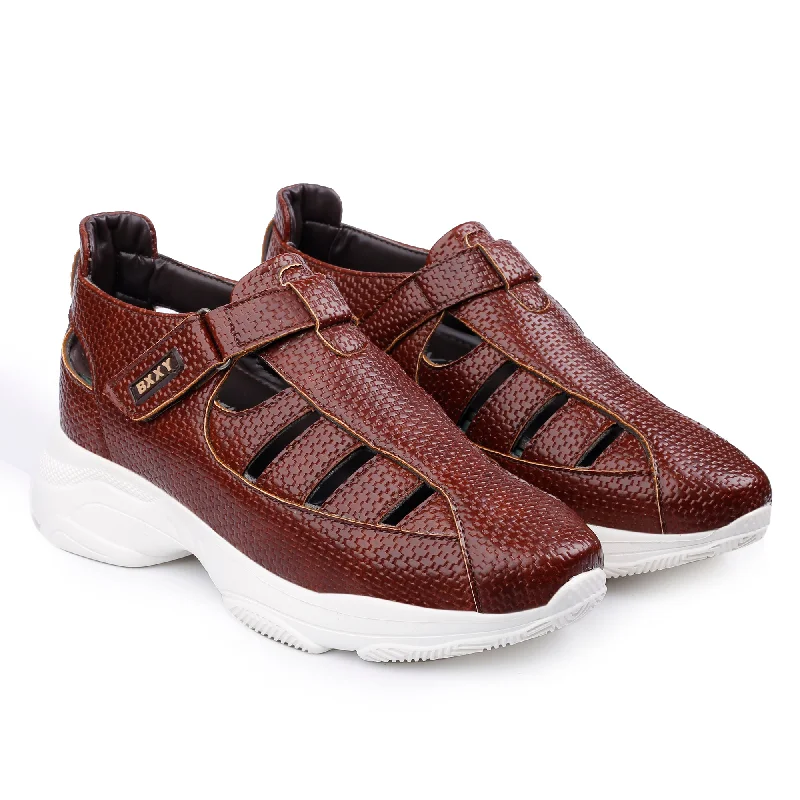 Flexible Fashion Sneakers Bxxy's 3 Inch Hidden Height Increasing High-end Fashionable Sandals for Men