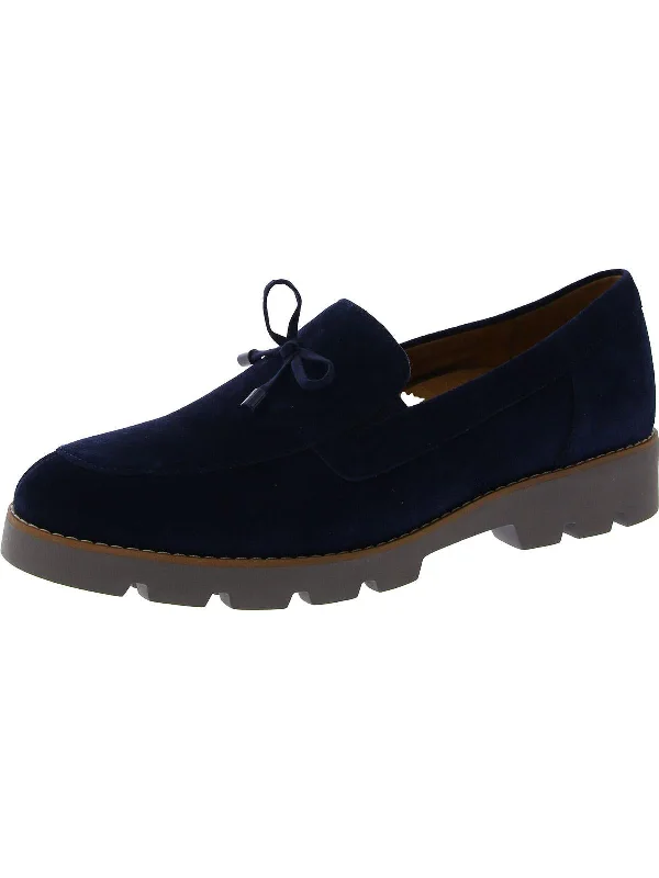 navy suede
