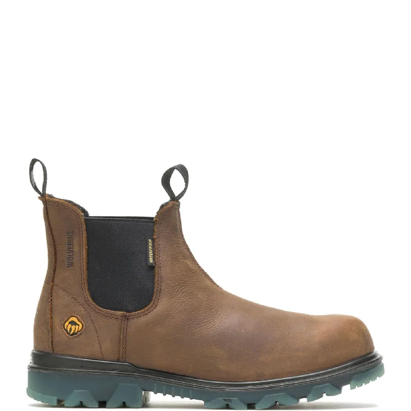High-Durability Sneakers I-90 EPX® Soft-Toe Waterproof Chelsea Boot Brown