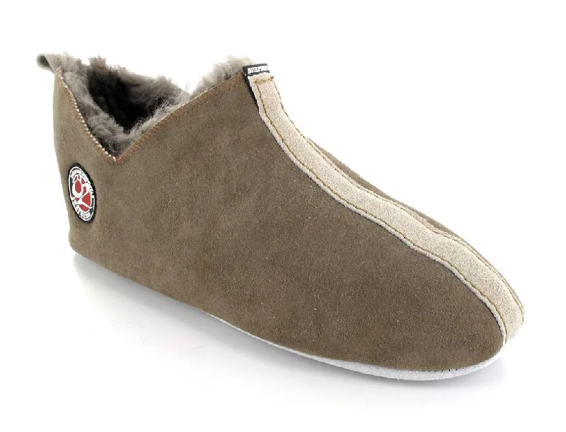 Airy Everyday Walking Shoes SHEPHERD Women's Sheepskin Slippers | Lina, Stone