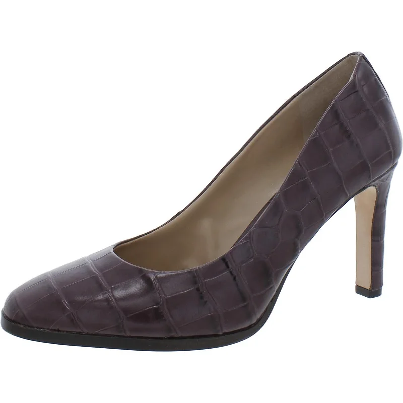 Quick-Dry Mesh Shoes Lauren Ralph Lauren Womens Camila Leather Slip-On Pumps