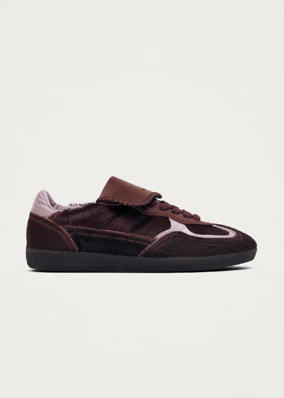 Airy Everyday Walking Shoes Tb.490 Club Soft Burgundy Leather Sneakers