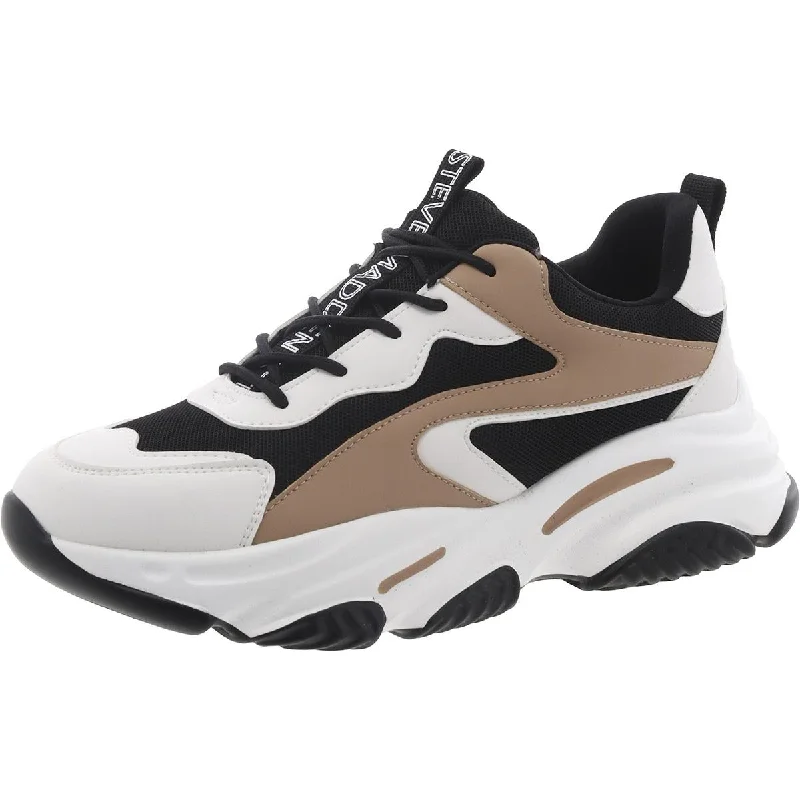 High-Quality Athletic Shoes Steve Madden Womens Zabb Faux Leather Chunky Casual And Fashion Sneakers High-Quality Athletic Shoes Steve Madden Womens Zabb Faux Leather Chunky Casual And Fashion Sneakers