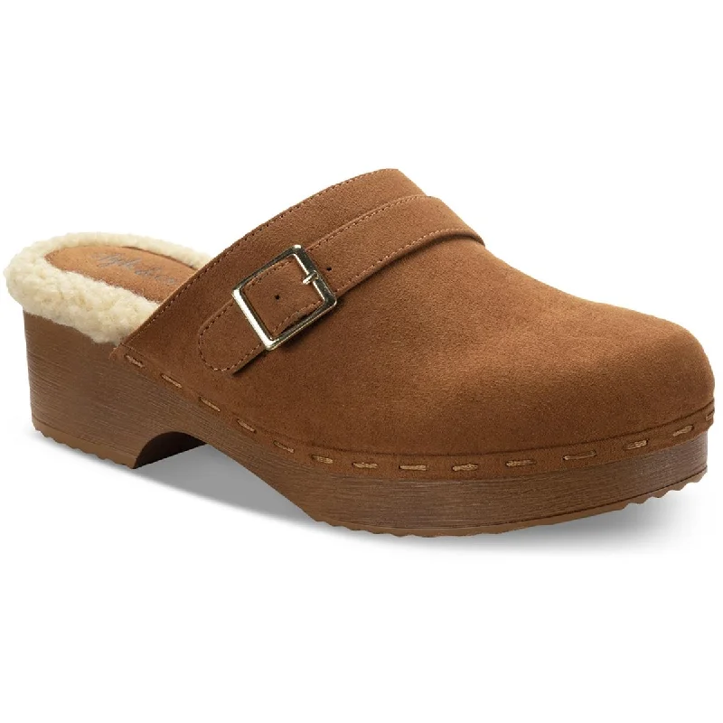 Everyday Anti-Skid Sneakers Style & Co. Womens Dakotaa Faux Fur  Mules