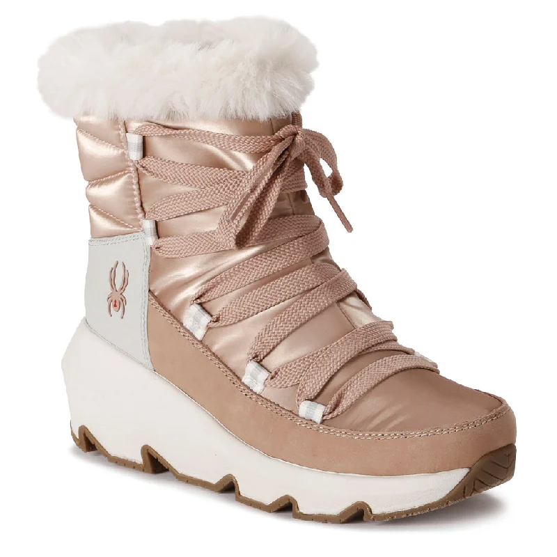 Casual Non-Slip Sneakers Womens Camden - Blush Metallic
